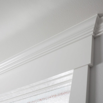 Country Living Custom Home - White Trim Detail