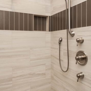 Custom tile shower