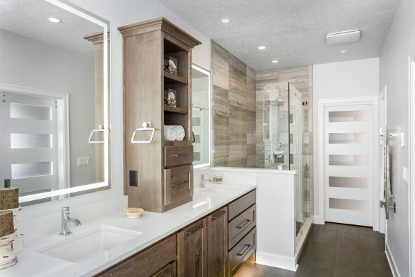 Master Bathroom with adjoining closet (closed)